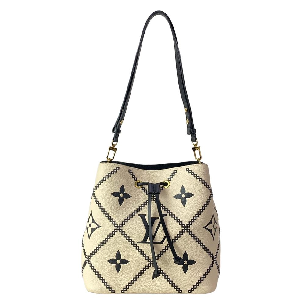 Louis Vuitton Neonoe MM Monogram Empreinte Broderie Shoulder Bag M46023